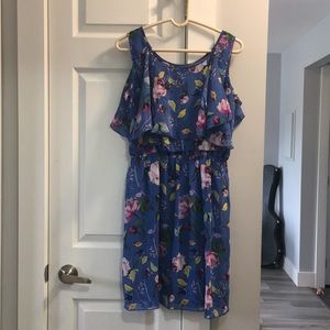 Suzy Shier Blue Dress